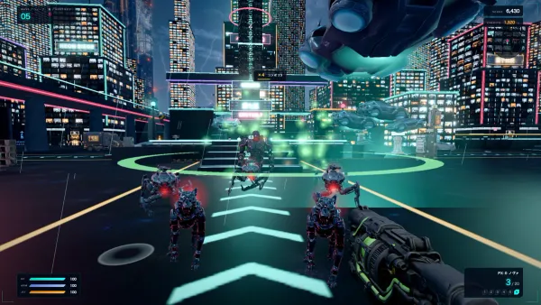 NEON SIEGE ネオン防衛戦 4